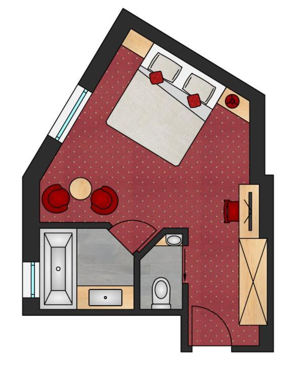 Hotel Jaegerhof 이스크글 객실 사진