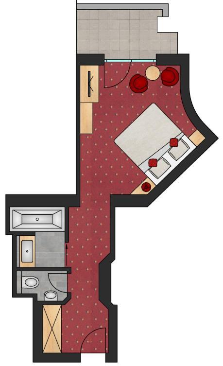 Hotel Jaegerhof 이스크글 객실 사진