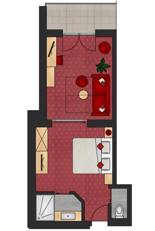 Hotel Jaegerhof 이스크글 객실 사진